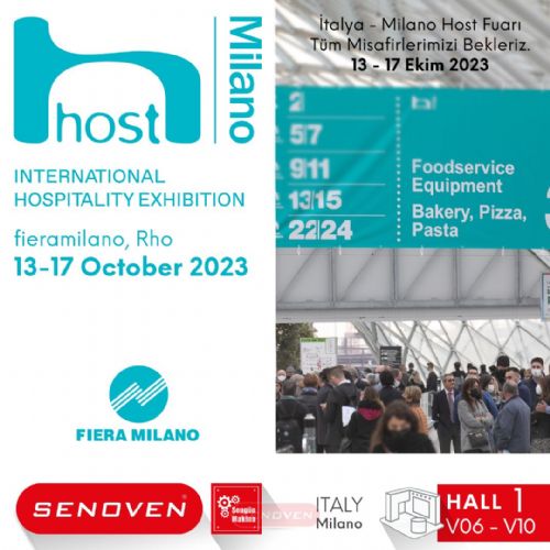 43.İtalya - HostMilano 13-17 Ekim 2023 Fuarı Katılımı | Senoven