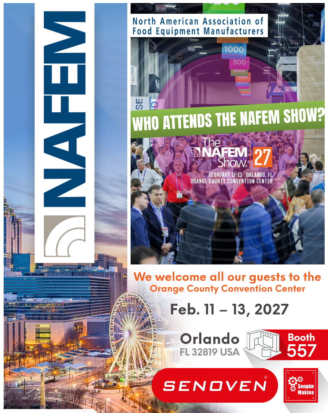 The Nafem Show - Orlando FL. / February 11-13, 2027 Fair Participation